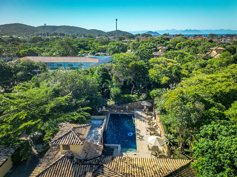 BZ104 600m da Orla Bardot! Linda casa 4 suítes