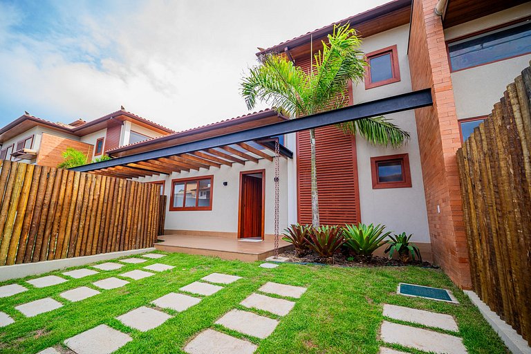 Bz105 Geribá Casa Moderna 200m da Praia!