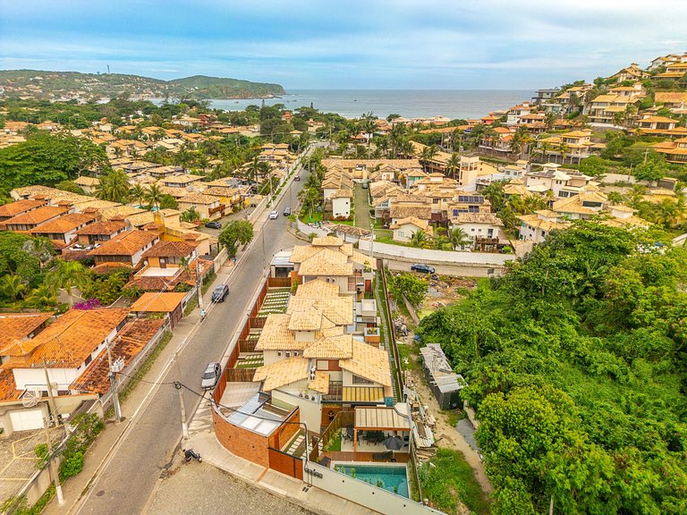 Geribá Casa Moderna 200m da Praia!