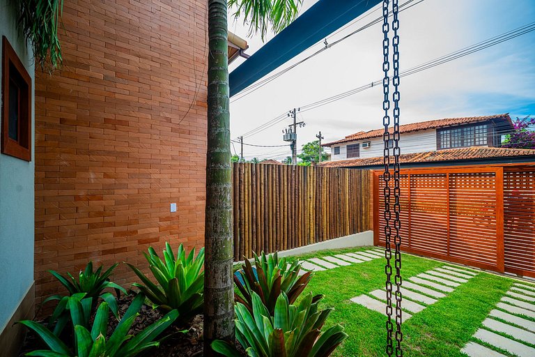 Bz105 Geribá Casa Moderna a 200 m de la playa
