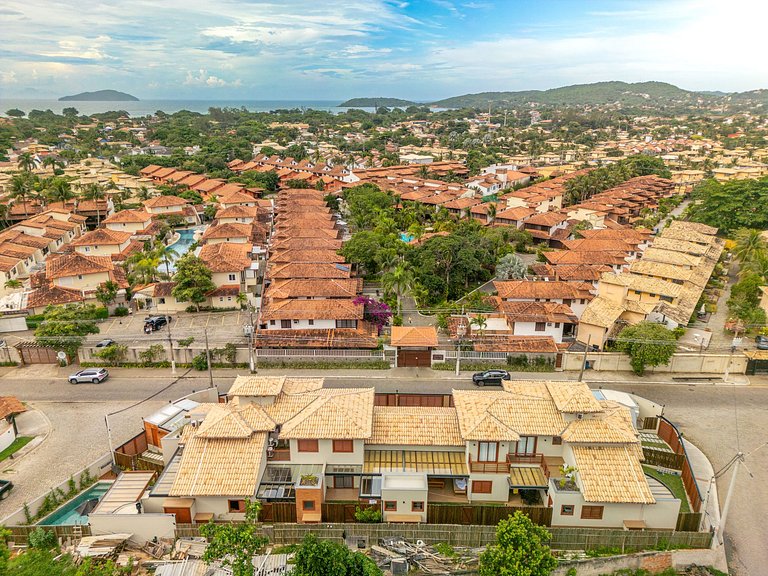 Bz105 Geribá Casa Moderna 200m da Praia!