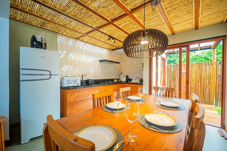Bz105 Geribá Modern House 200m from the Beach!
