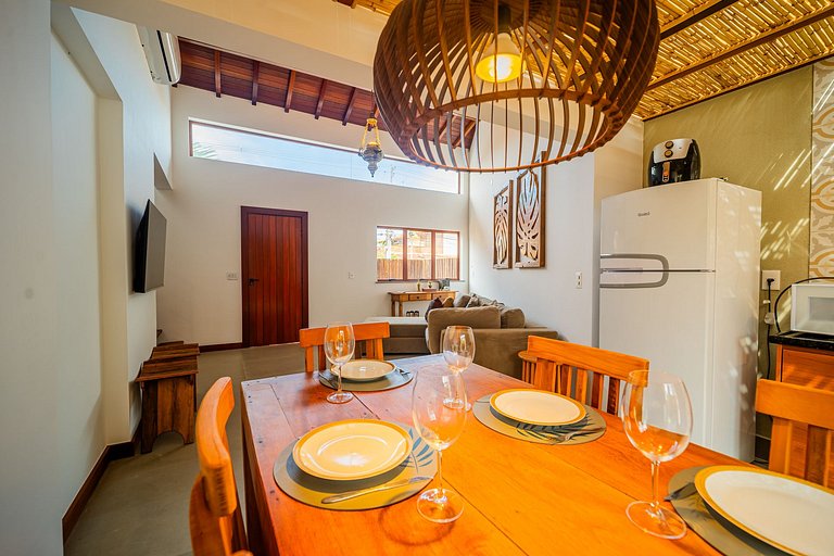 Bz105 Geribá Casa Moderna a 200 m de la playa
