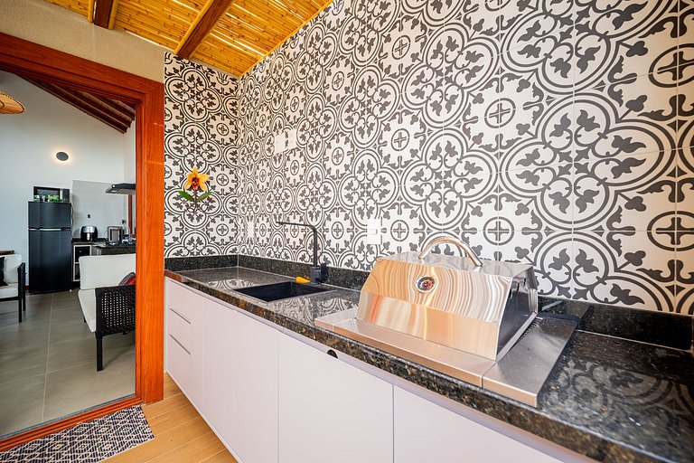 Bz106 House in Geribá just 200 meters from the beach!