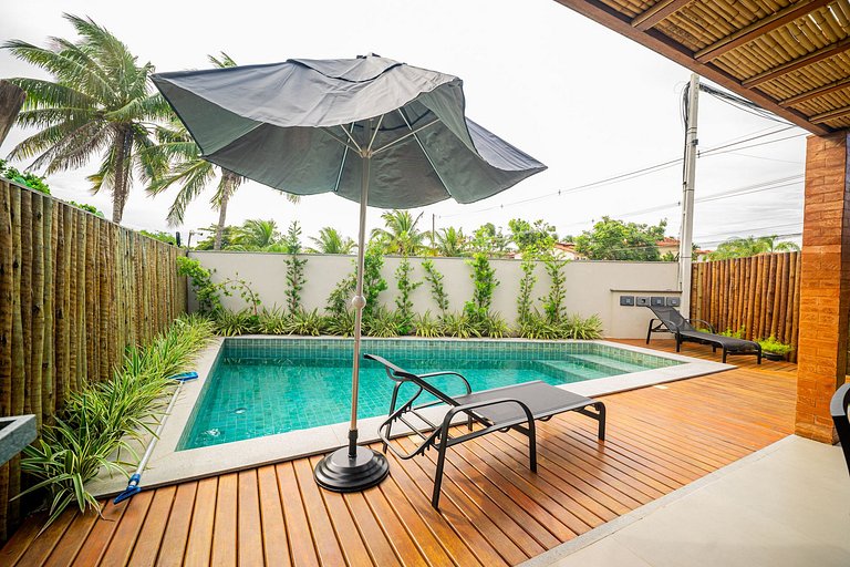 Bz106 Casa em Geribá a 200 metros da praia!