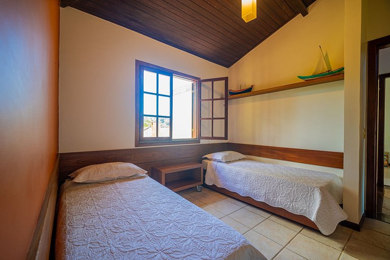 Vista Panorâmica em Geribá! Casa 5 suítes