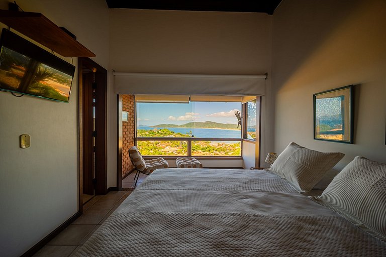 Vista Panorâmica em Geribá! Casa 5 suítes