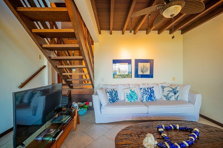 Vista Panorâmica em Geribá! Casa 5 suítes