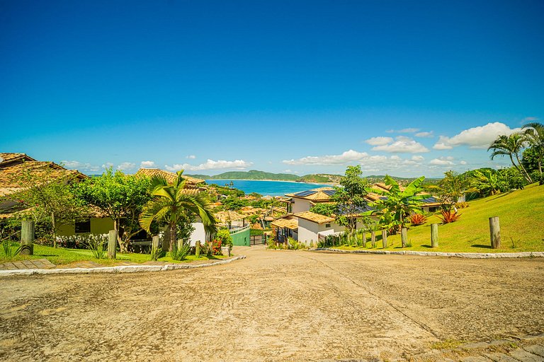 Vista Panorâmica em Geribá! Casa 5 suítes
