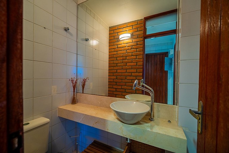 Vista Panorâmica em Geribá! Casa 5 suítes