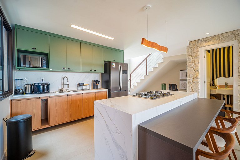 Bz53 Casa con piscina frente al Canal - Arete