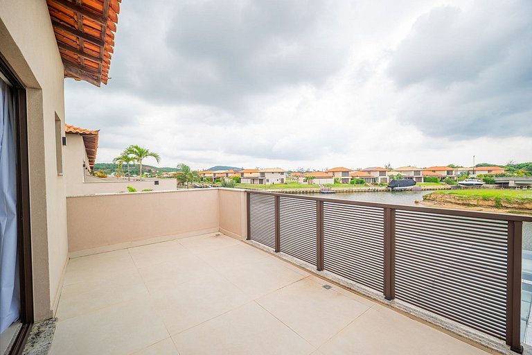 Bz53 Casa c/ piscina em frente ao Canal - Arete