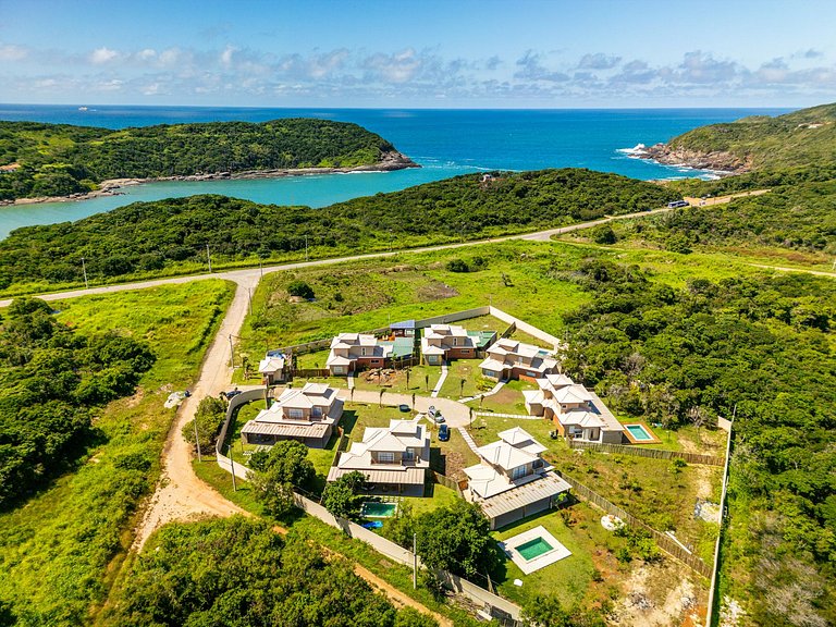 BZ84 Casa con piscina privada a 500 metros de la Playa do Fo