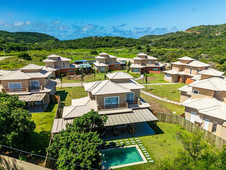 BZ84 Casa c/ Piscina privativa 500m Praia do Forno