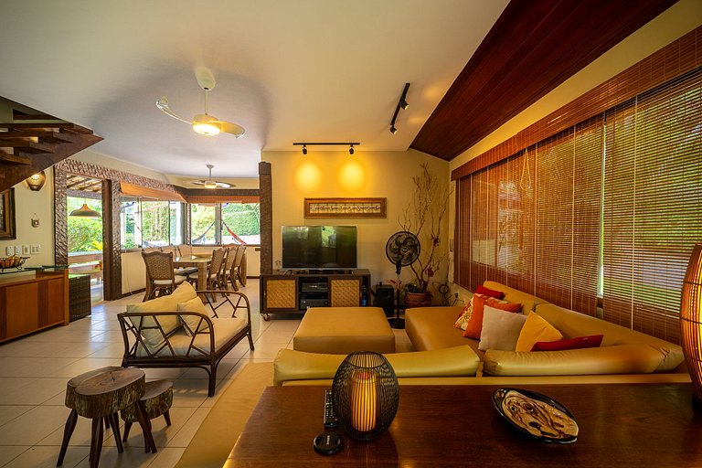 Bz101 Casa con piscina y sauna privada en Geribá