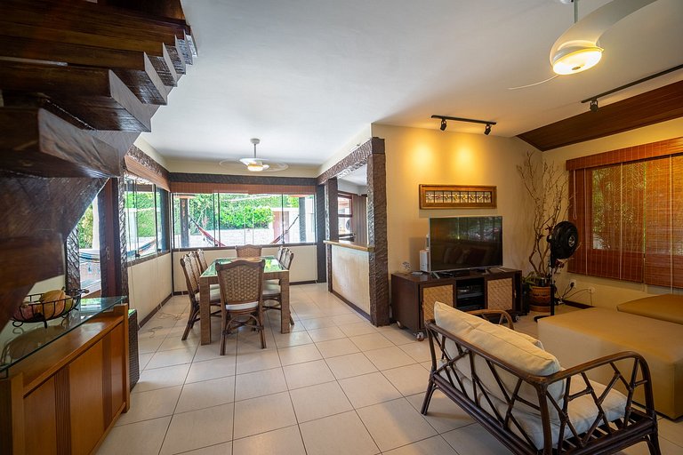 Bz101 House with pool and private sauna in Geribá