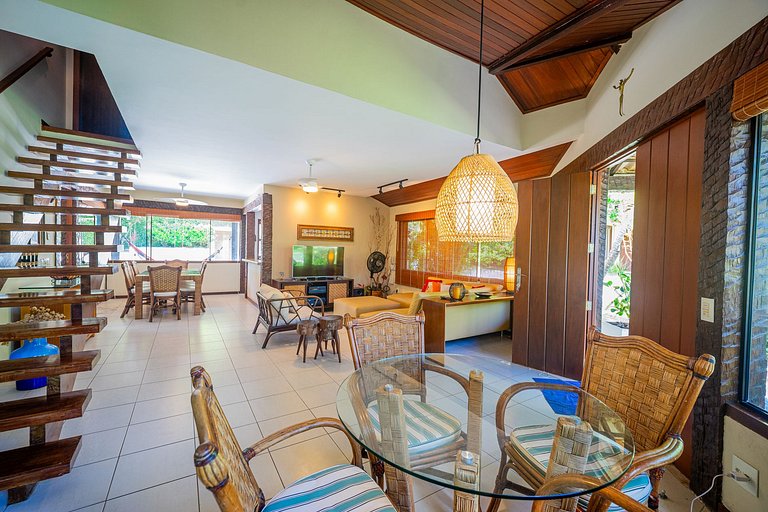 Bz101 House with pool and private sauna in Geribá