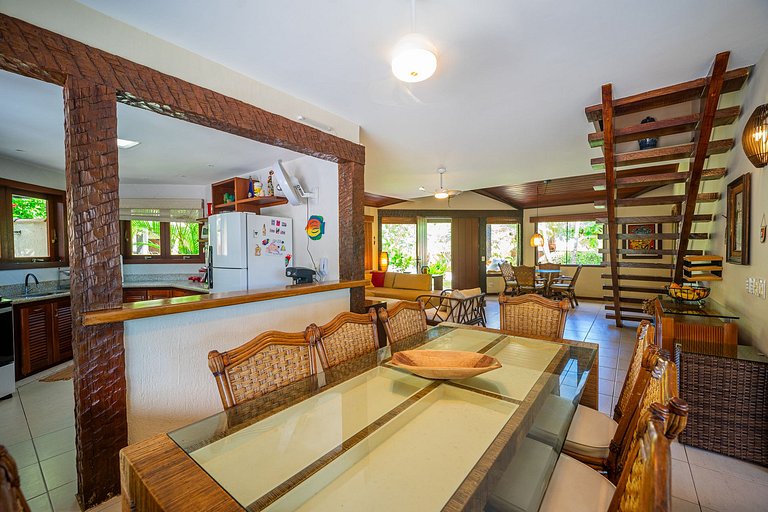 Bz101 Casa c/ piscina e sauna privativa em Geribá!