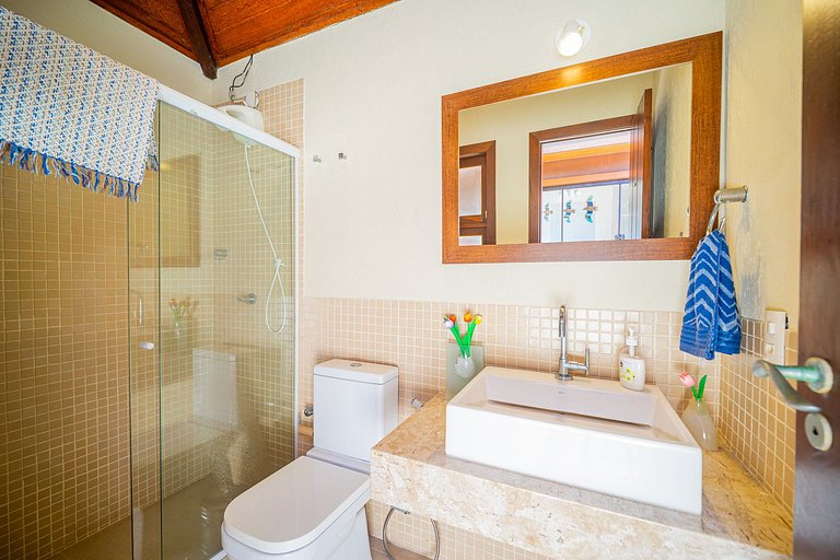 Bz101 House with pool and private sauna in Geribá