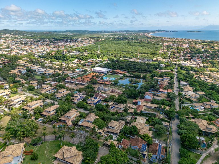 Bz101 Casa c/ piscina e sauna privativa em Geribá!