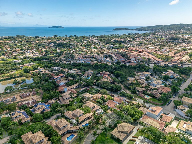 Bz101 Casa c/ piscina e sauna privativa em Geribá!