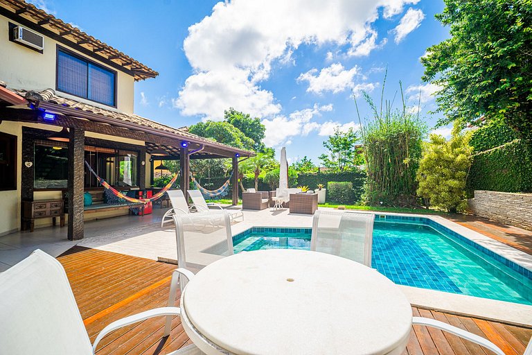 Bz101 House with pool and private sauna in Geribá