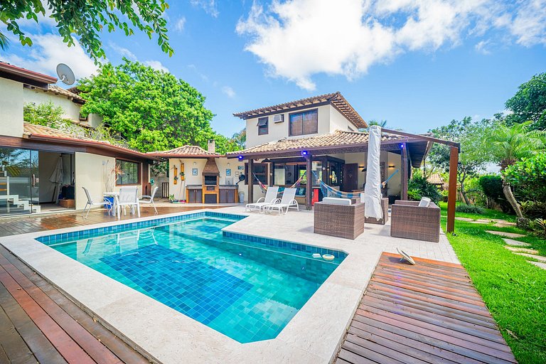 Bz101 Casa c/ piscina e sauna privativa em Geribá!