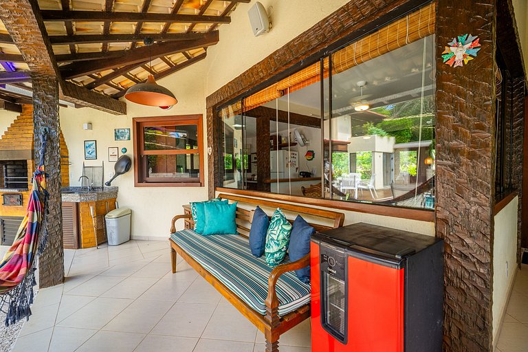 Bz101 Casa con piscina y sauna privada en Geribá