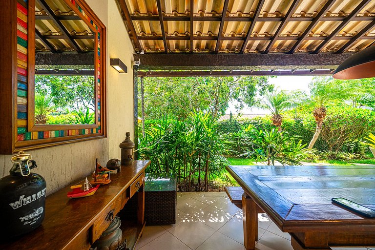 Bz101 House with pool and private sauna in Geribá