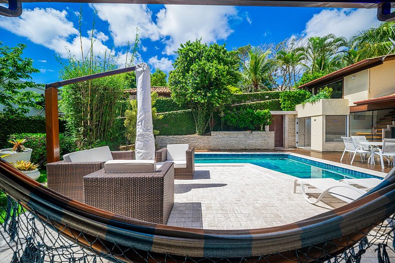 Bz101 Casa con piscina y sauna privada en Geribá