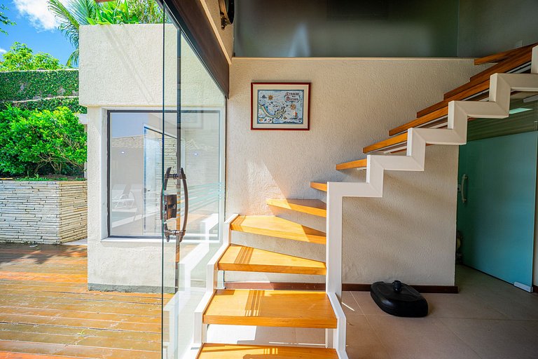 Bz101 House with pool and private sauna in Geribá