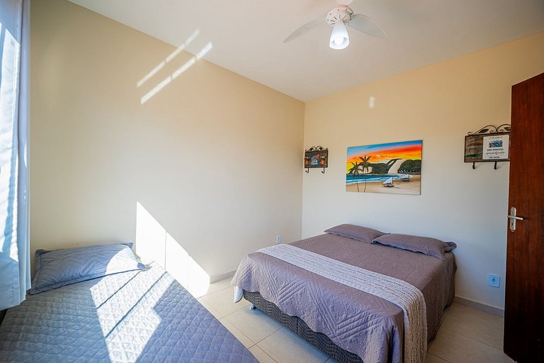 Casa c/4 quartos no Peró 500 metros da praia! CF10