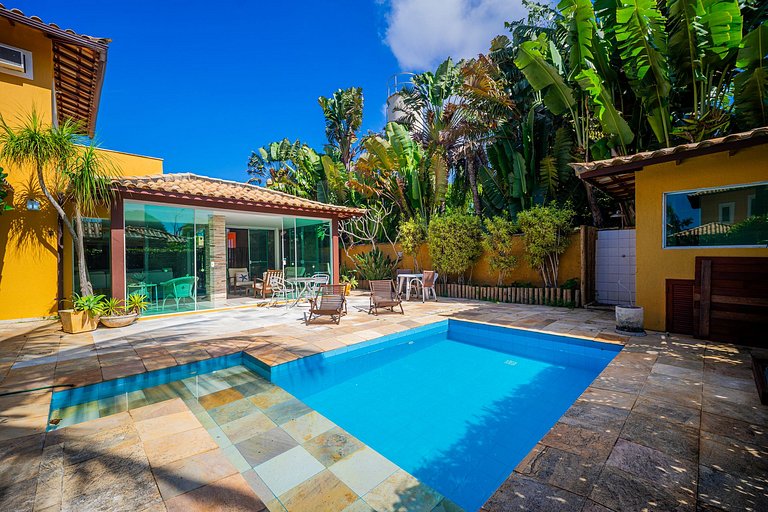 Orla Bardot!Casa 5 suites c/ Piscina e sauna BZ23