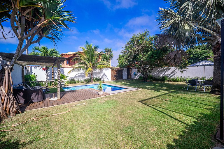 30 Metros da Praia!Casa independente c/ Piscina - BZ04
