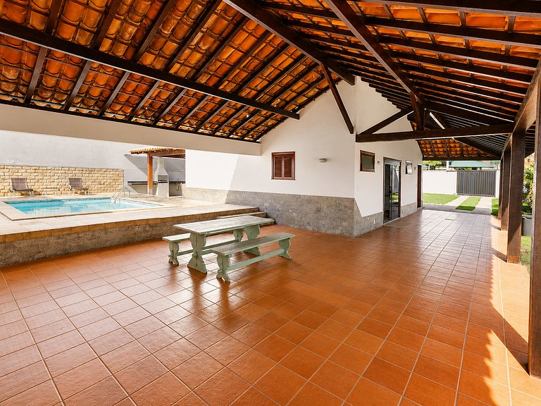 Casa amplia en Geribá con piscina y 6 habitaciones BZ108