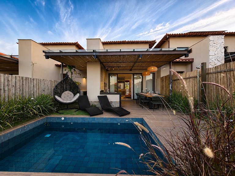 Casa no Aretê c/ piscina privativa BZ109