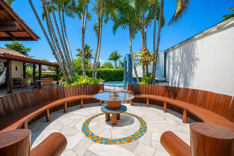 Casa c/ Piscina e Sauna! 300m da Praia