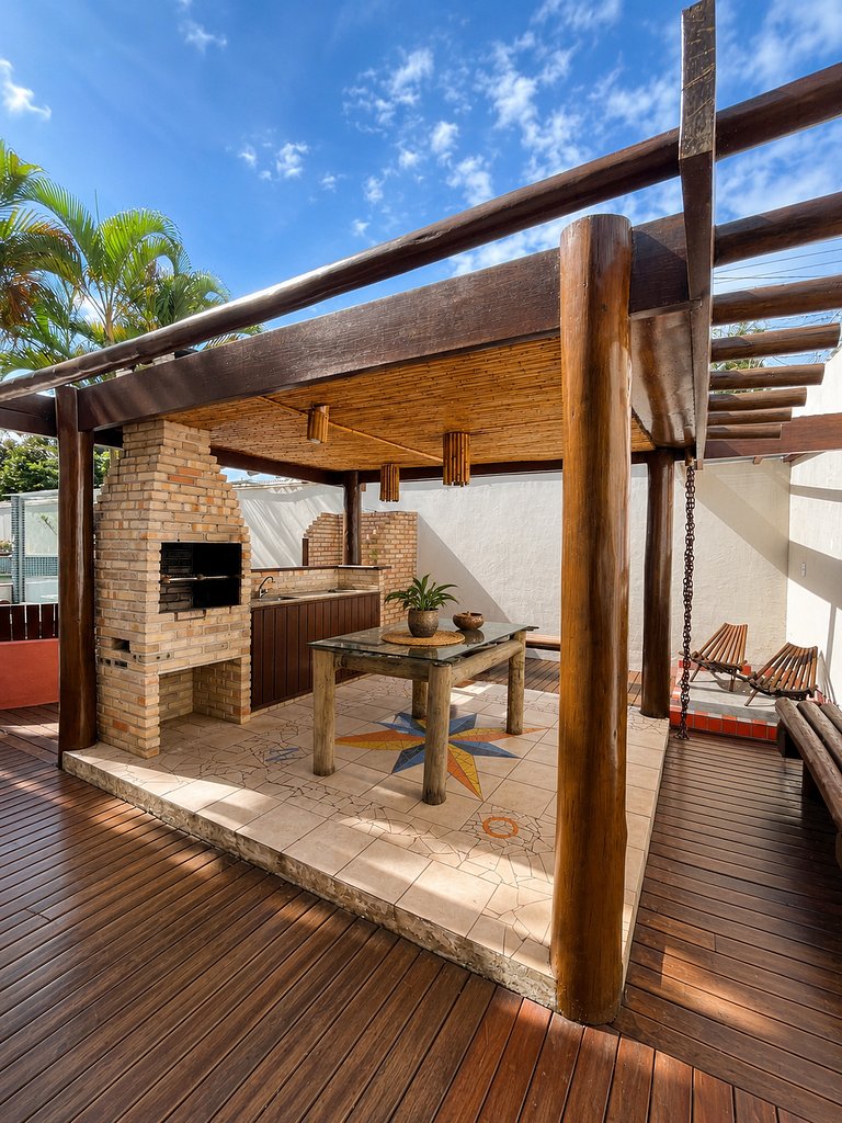 Casa c/ Piscina e Sauna! 300m da Praia
