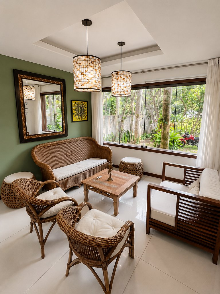 Bz62 Centro! Casa ampla, 5 Suítes e área gourmet