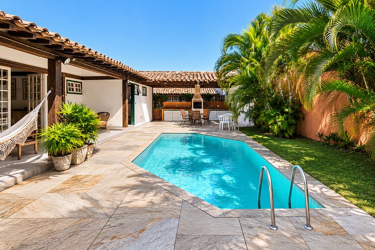 Bz39 House with private pool 300m from the beach!