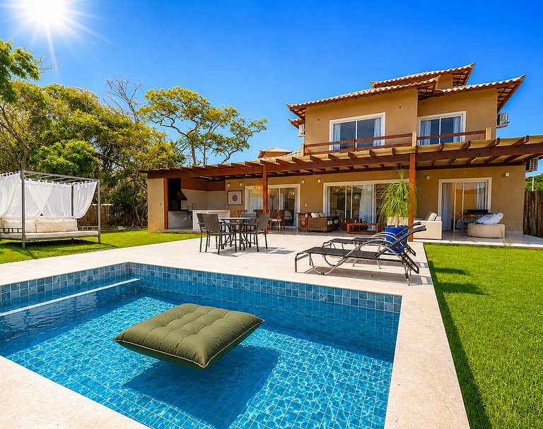 Bz80 House with pool at Forno Beach