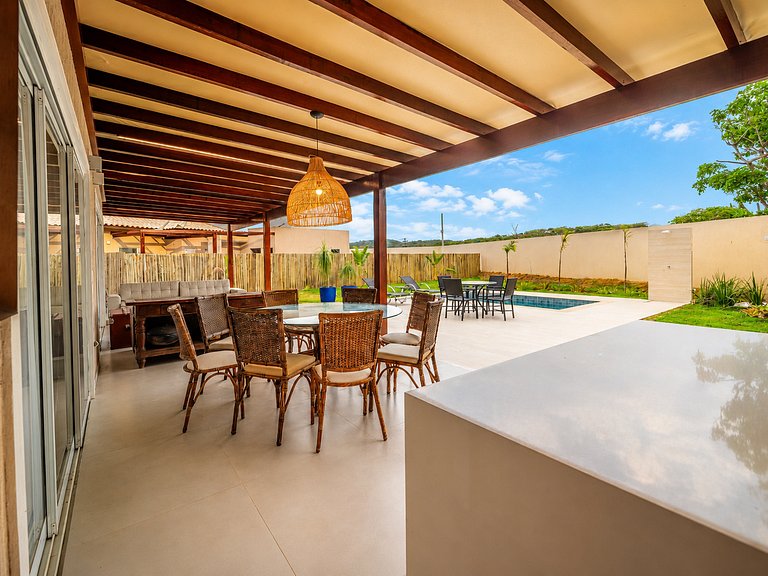 Bz80 House with pool at Forno Beach