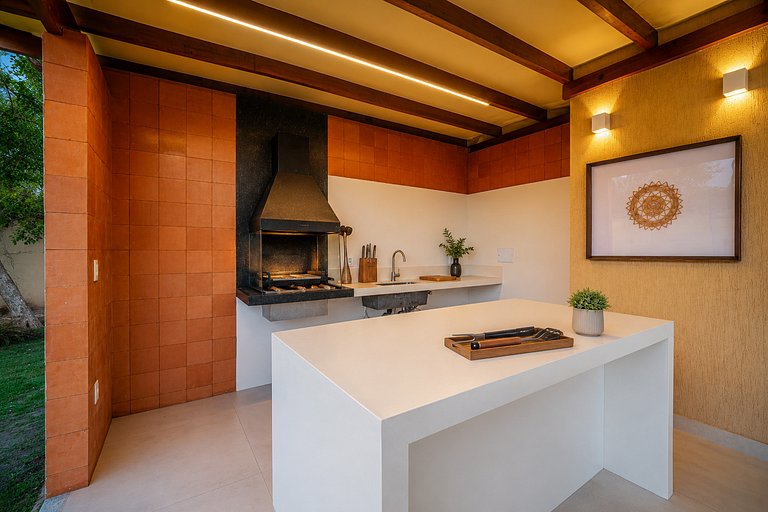 Bz80 House with pool at Forno Beach