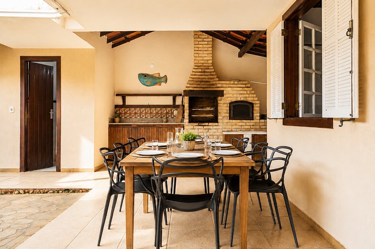 Casa em Geribá c/ Piscina e sauna, 6 quartos BZ11