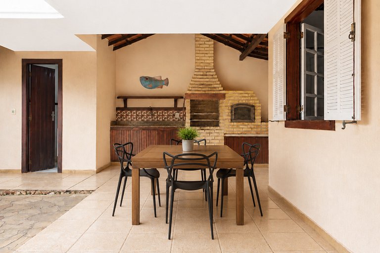 Casa em Geribá c/ Piscina e sauna, 6 quartos BZ11