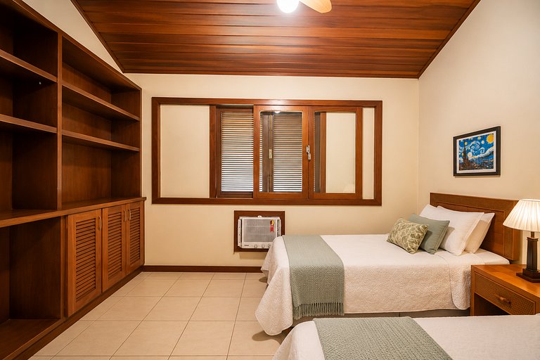 Casa c/ piscina e sauna privativa em Geribá Bz101