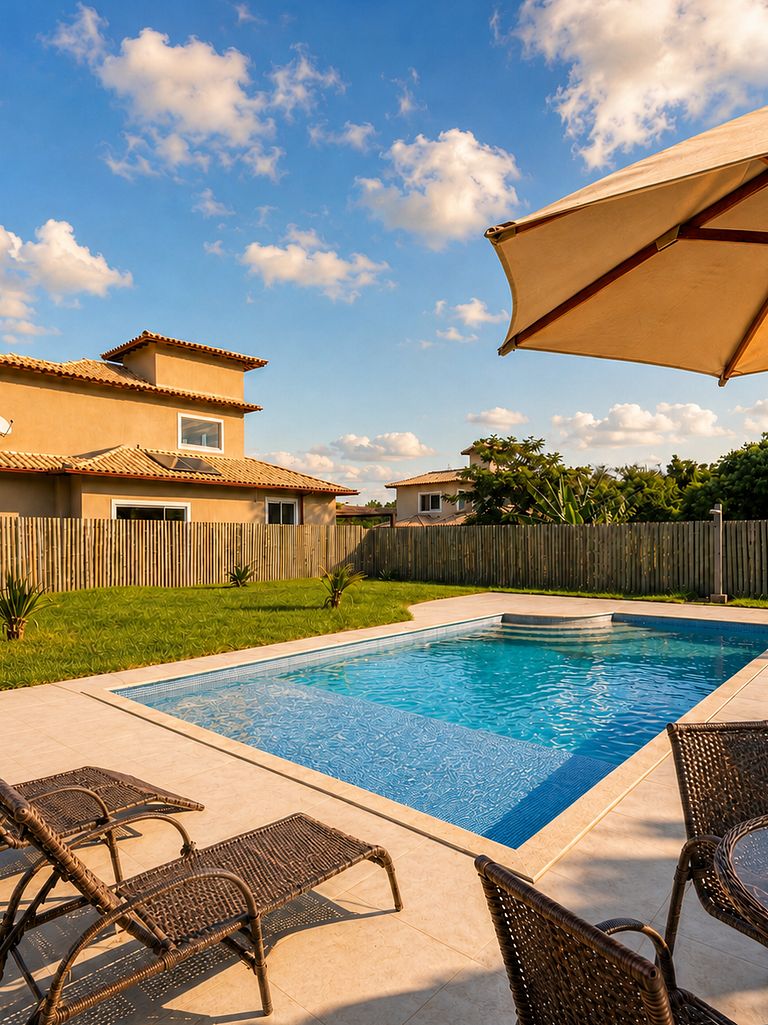 Casa con piscina privada cerca de la Rua das Pedras BZ22
