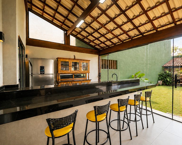 Geribá Independent house with 4 suites and barbecue BZ99