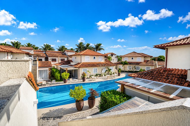 Bz93 Casa 250m de Geribá | Cond c/ piscina