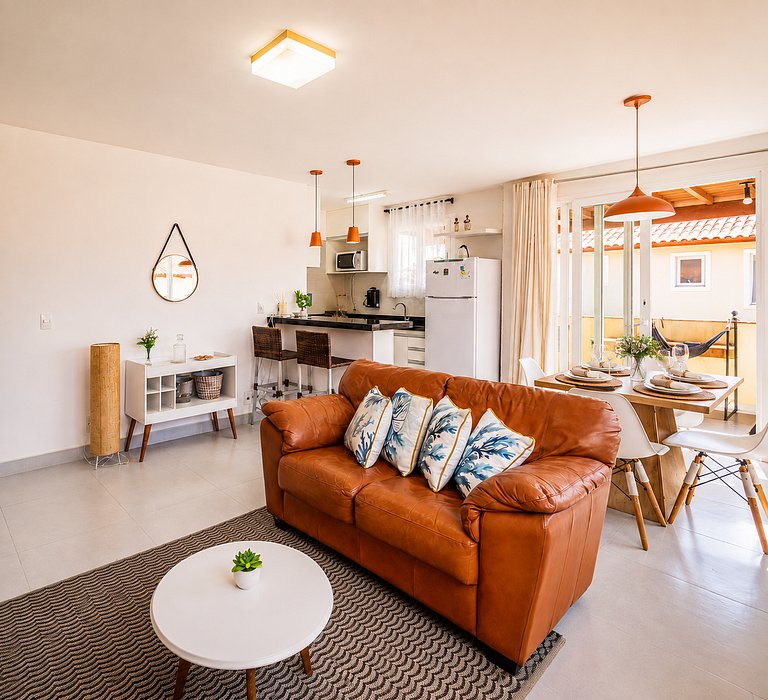Bz93 Casa 250m de Geribá | Cond c/ piscina